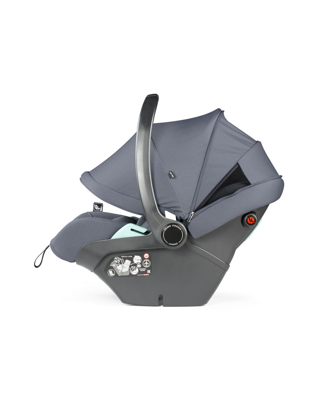 Seggiolino auto reclinabile primo viaggio lounge - nordic blue - peg