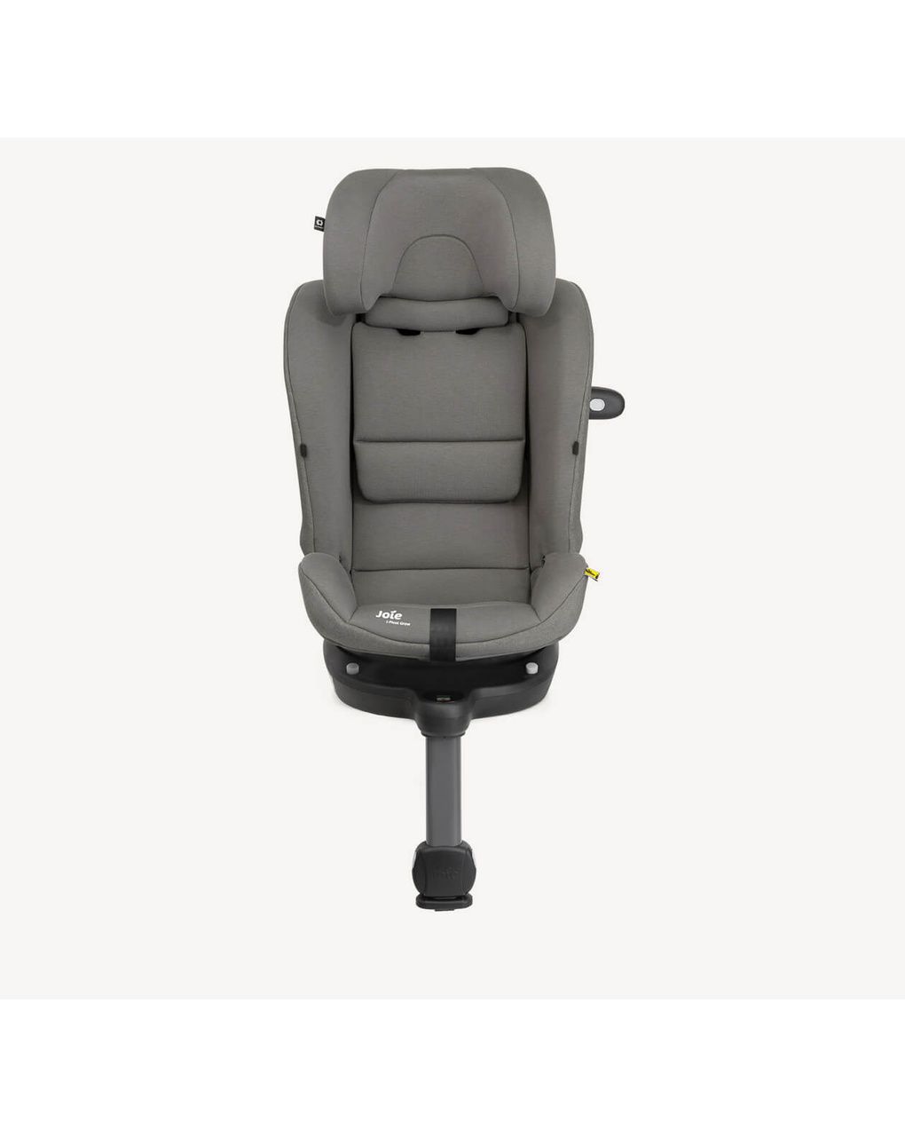 Joie - i-pivot™ grow seggiolino auto i-size con rotazione a 360º dalla nascita a rialzo con schienale, 40 a 135 cm (0-10 anni), colore thunder