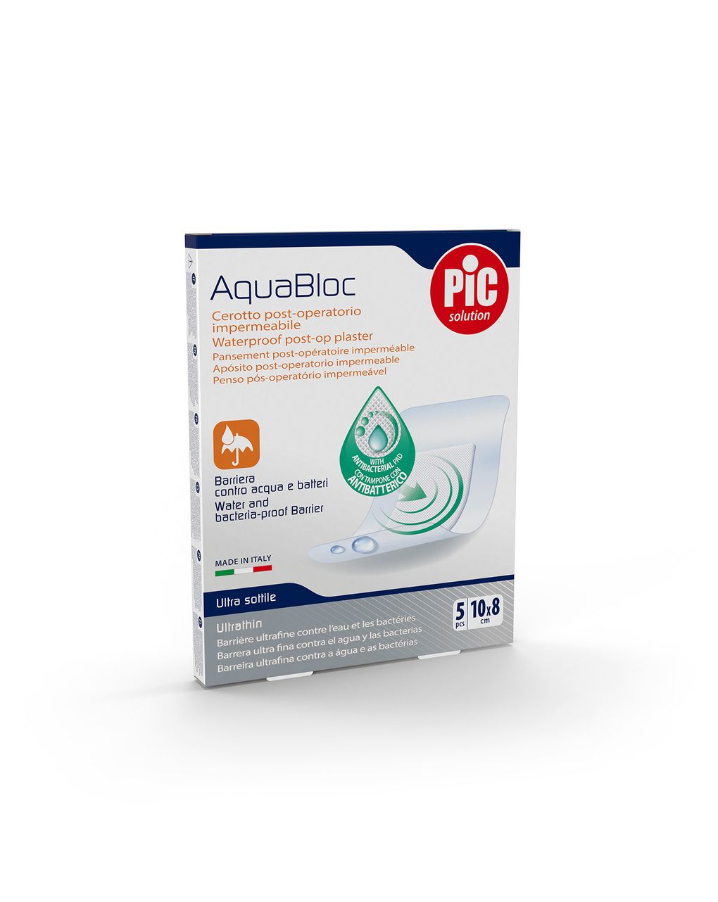 Cerotto ab aquabloc 10x8 5p - pic