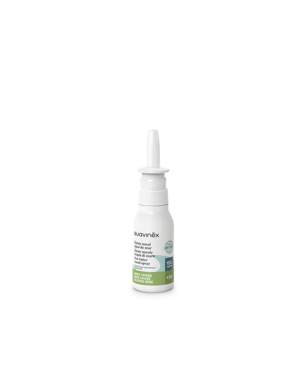 Spray nasale ipertonico +3m 30ml - suavinex