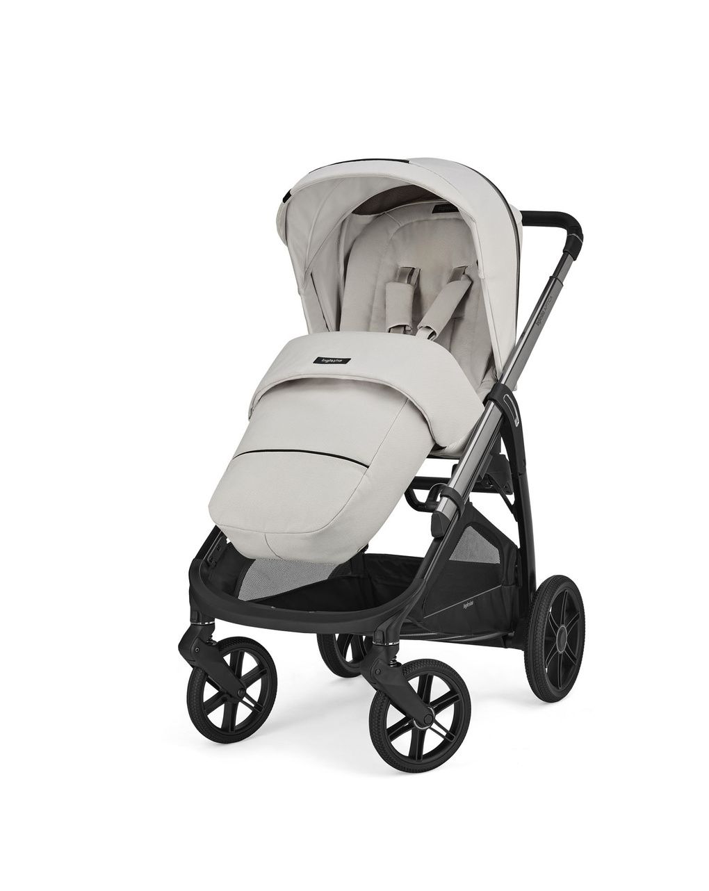 Sistema modulare aptica system quattro - opal ivory con telaio litio e seggiolino auto darwin infant recline - 2025 - inglesina