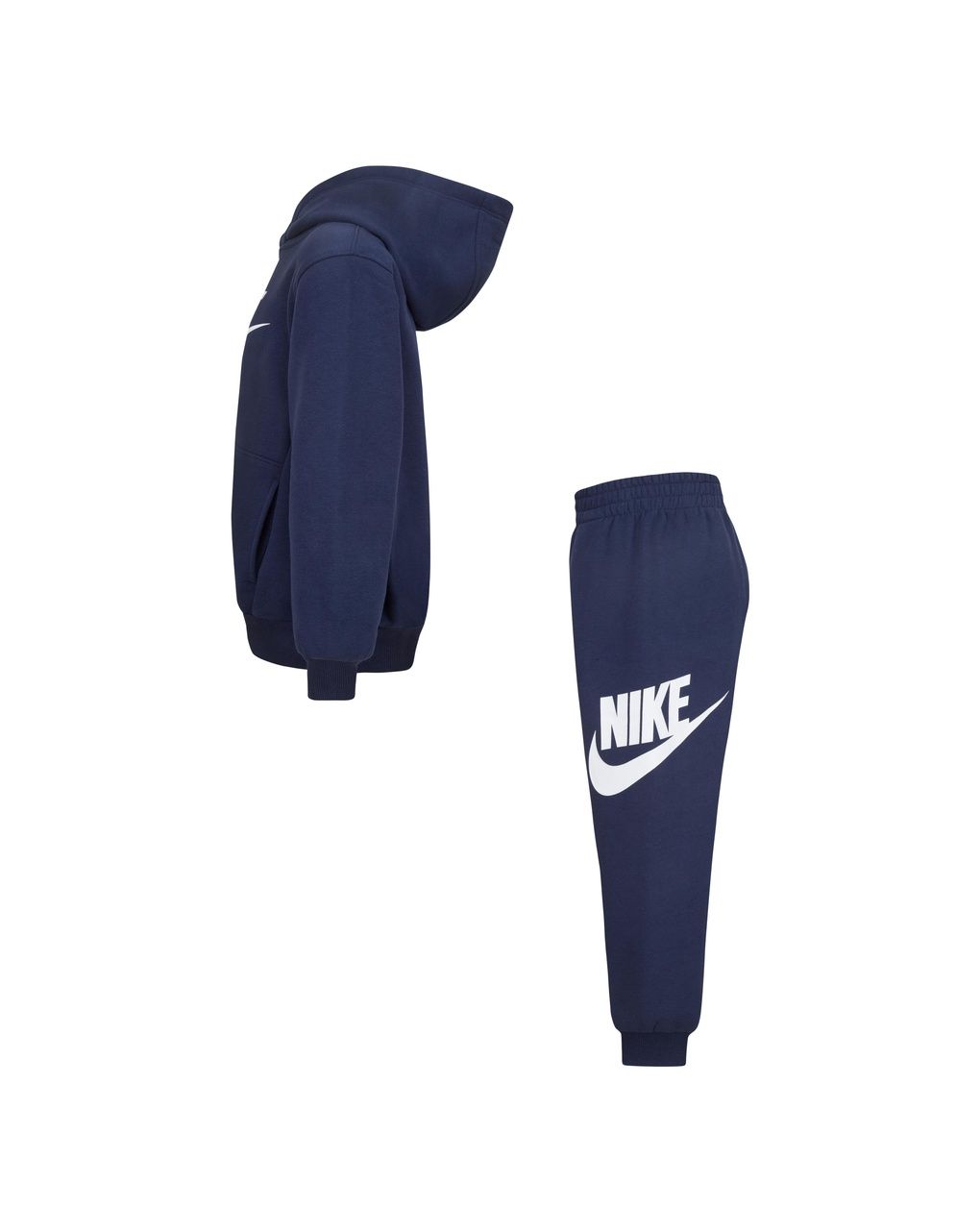 Tuta sportiva nike bambino con cappuccio (blu navy)