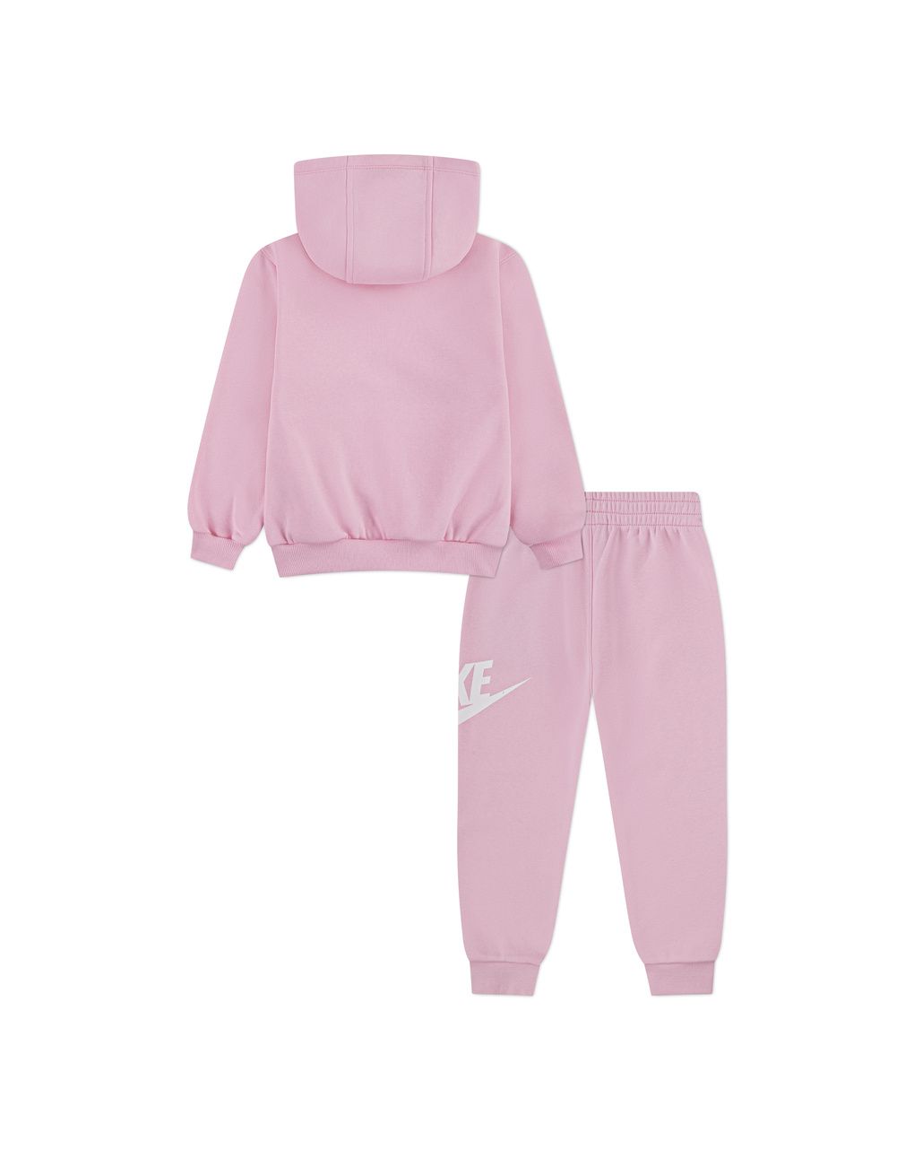 Tuta sportiva nike bambina con cappuccio (rosa)