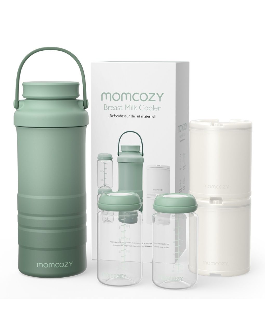 Momcozy cooler refrigeratore portatile per latte materno 650ml