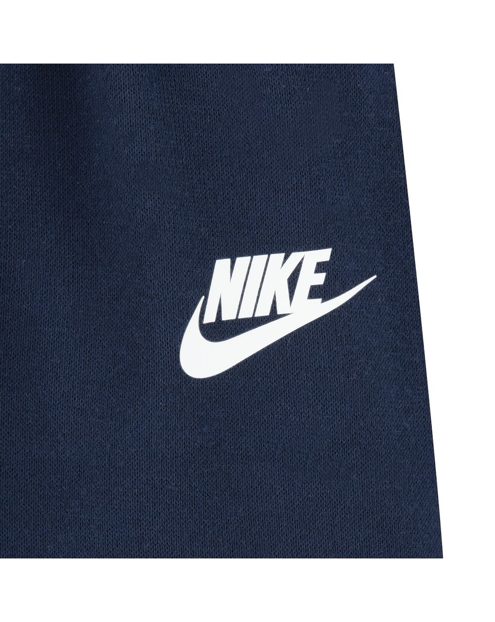 Completo 3 pezzi nike bimbo con felpa, body e pantaloni (blu navy/bianco)