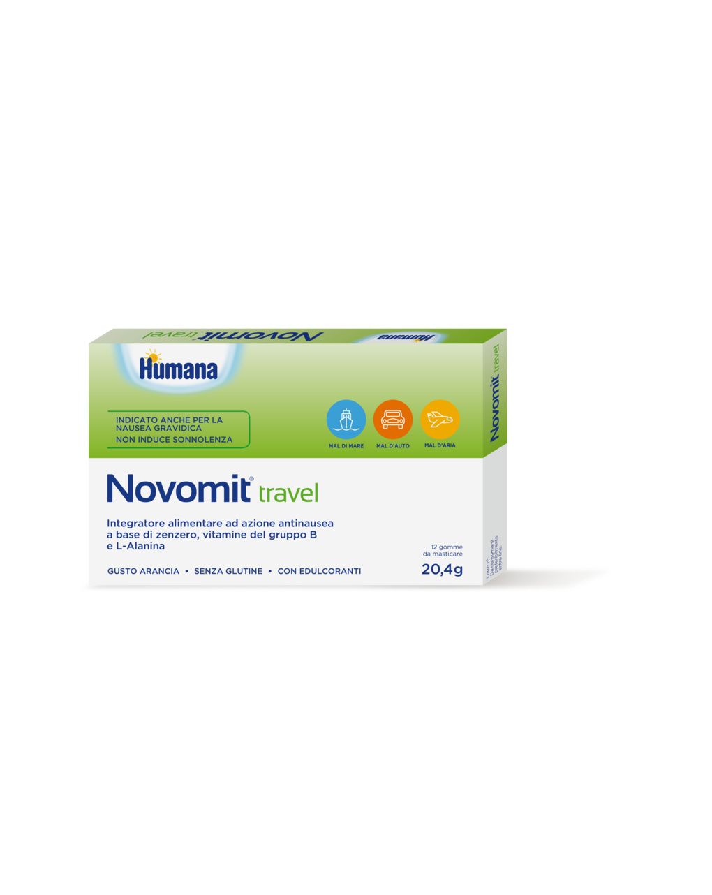 Integratore alimentare novomit travel - humana