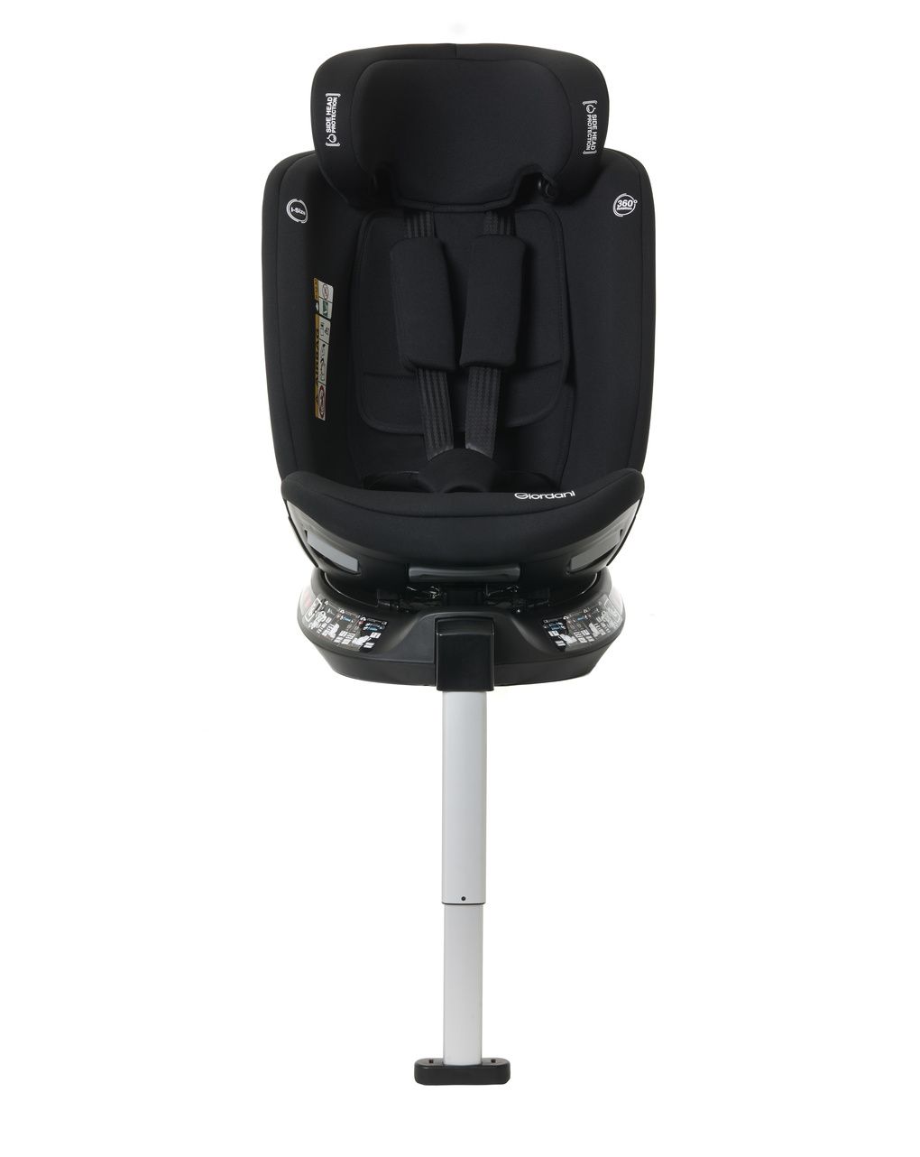 Seggiolino auto crono plus black e grey 40-150 cm- giordani