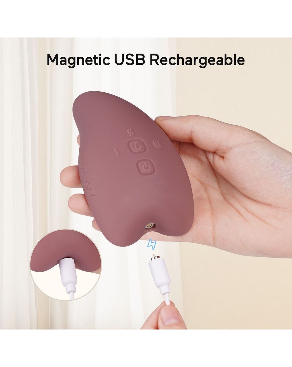 Momcozy warming lactation massaggiatore riscaldante per l'allattamento 2-in-1 pack1