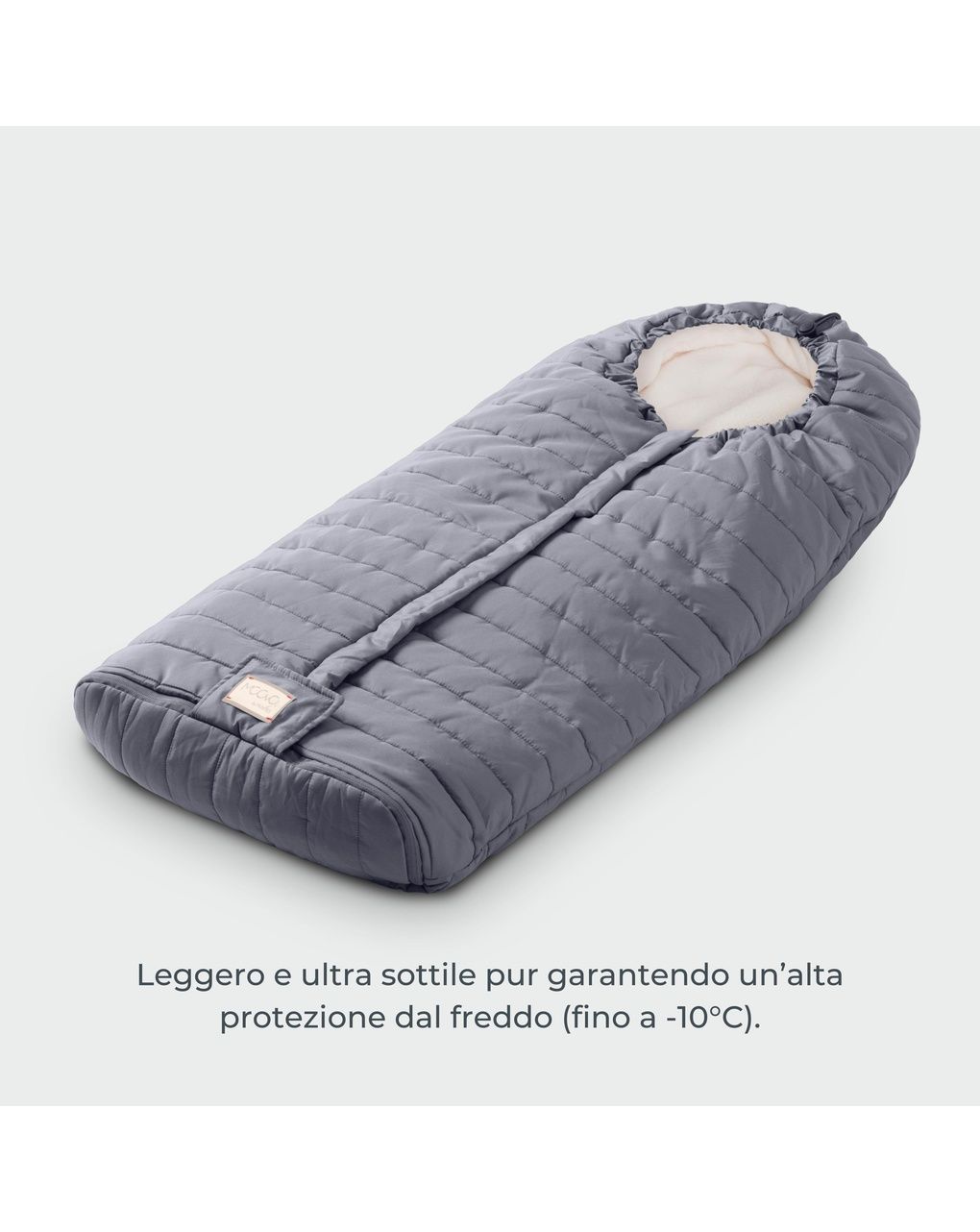 Slender pistacchio - sacco universale per passeggino ultra sottile 6/36 mesi - nuvita
