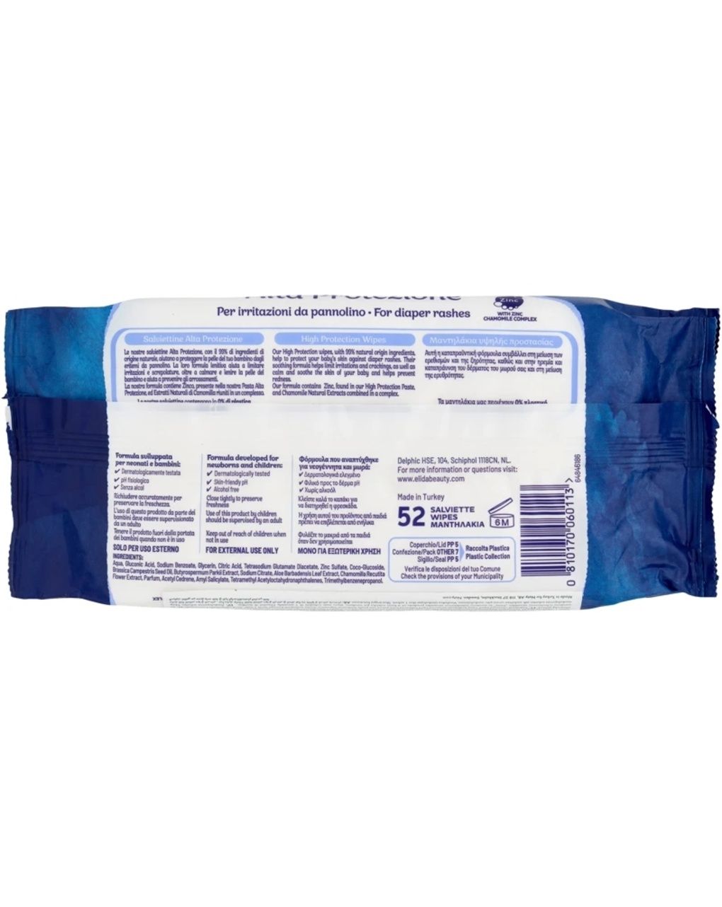 Salviettine alta protezione 52pz - fissan