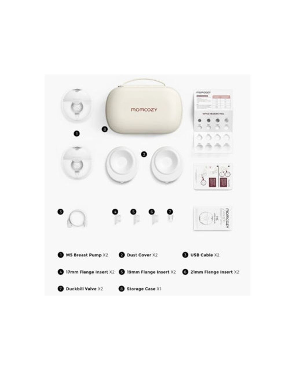 Momcozy m5 all-in-one tiralatte doppio