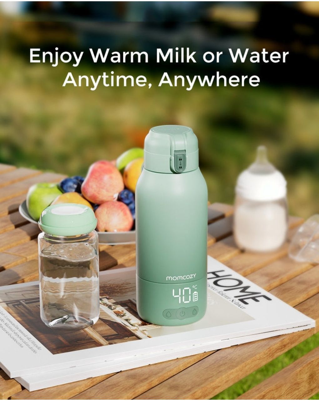 Momcozy milk e water warmer scaldalatte portatile
