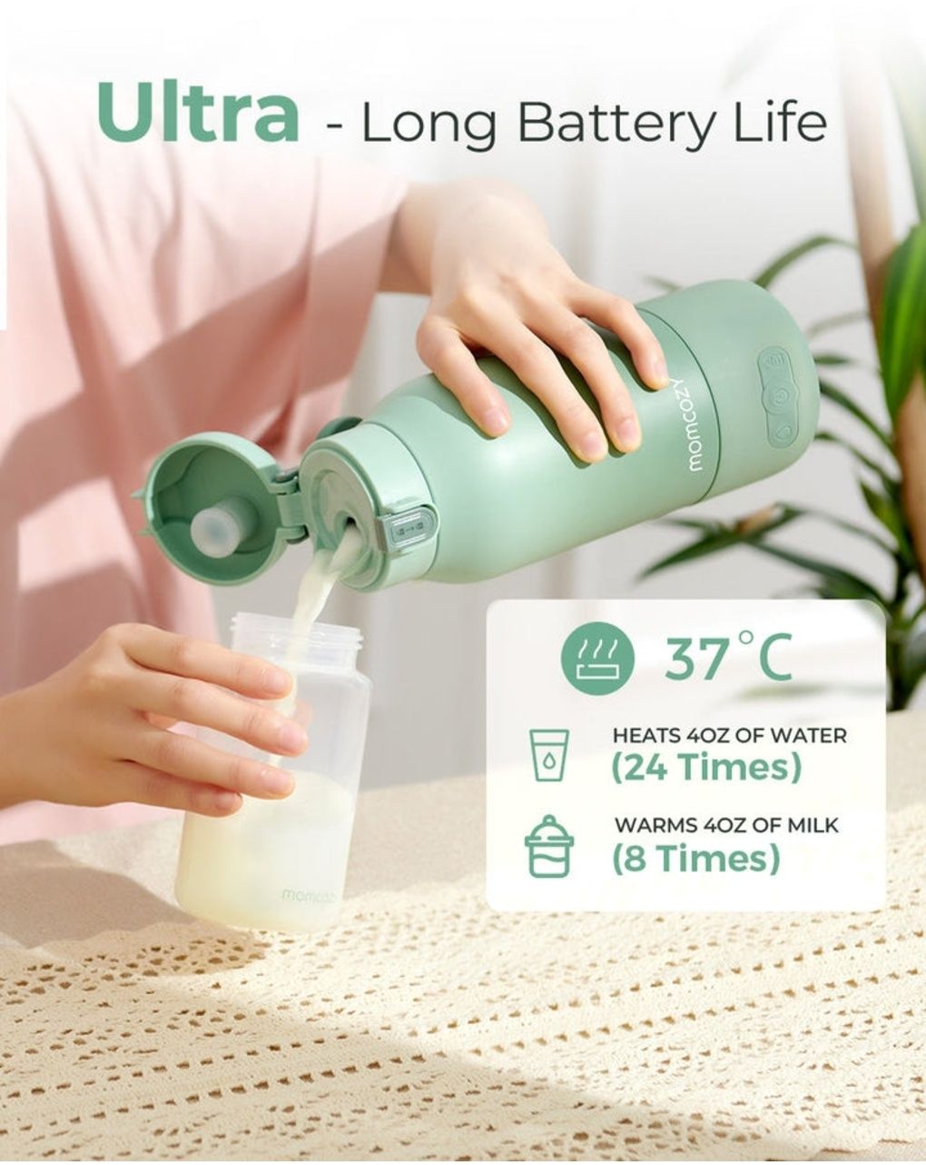Momcozy milk e water warmer scaldalatte portatile