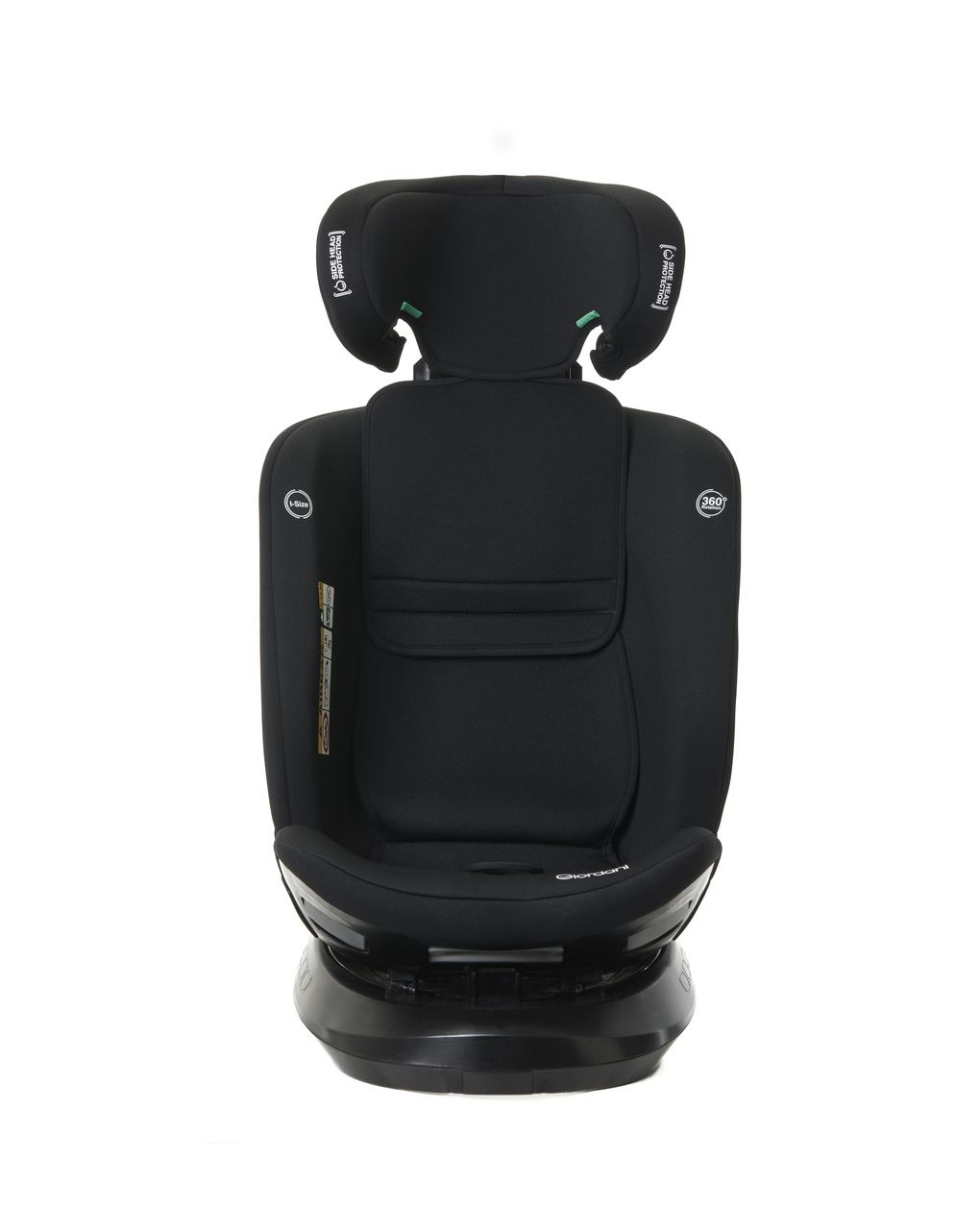 Seggiolino auto titano plus black e grey 40-150 cm- giordani