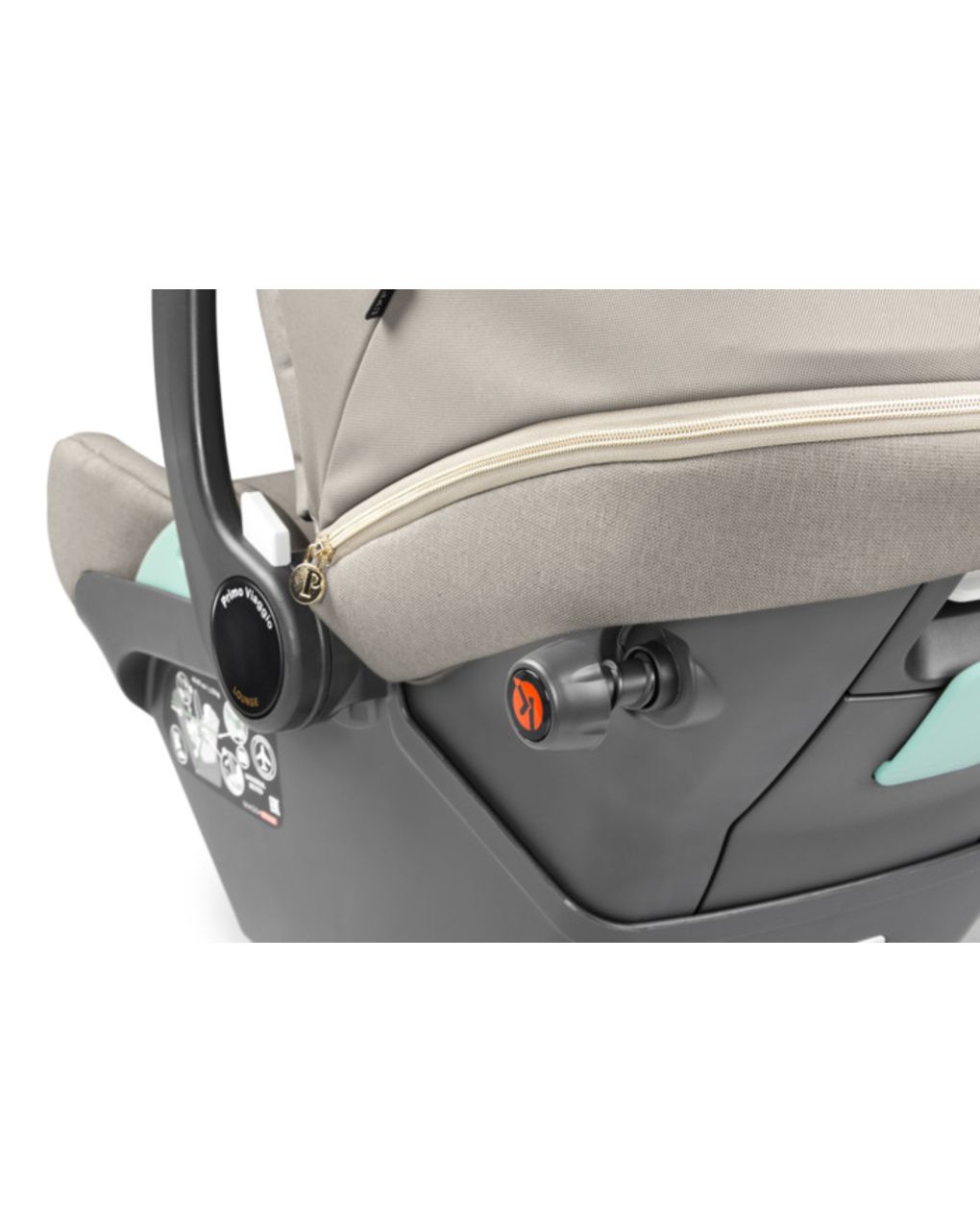 Seggiolino auto reclinabile primo viaggio lounge - astral - peg