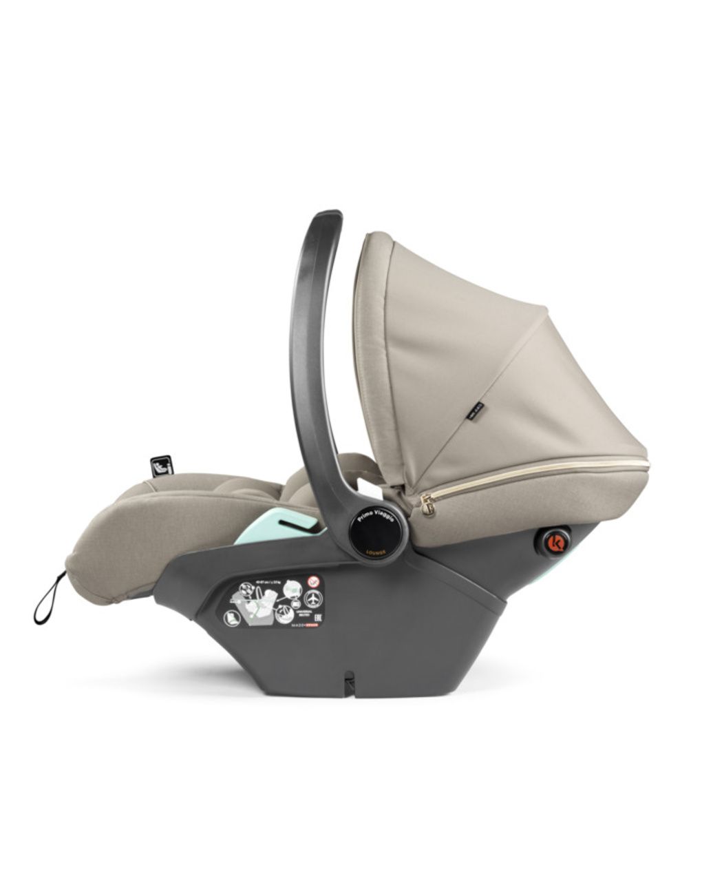 Seggiolino auto reclinabile primo viaggio lounge - astral - peg