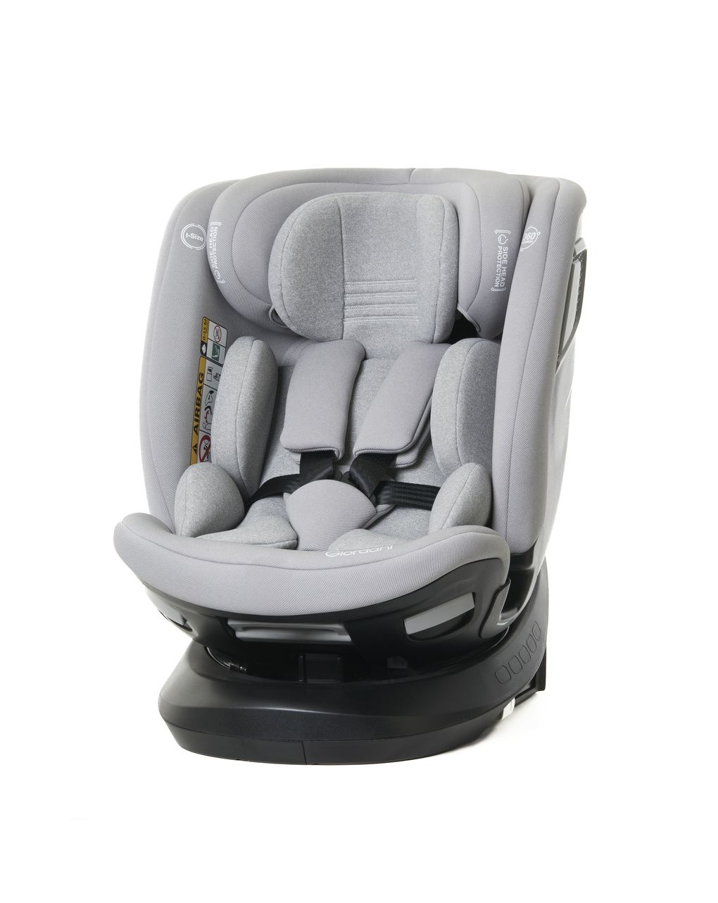 Seggiolino auto titano plus grey 40-150 cm - giordani