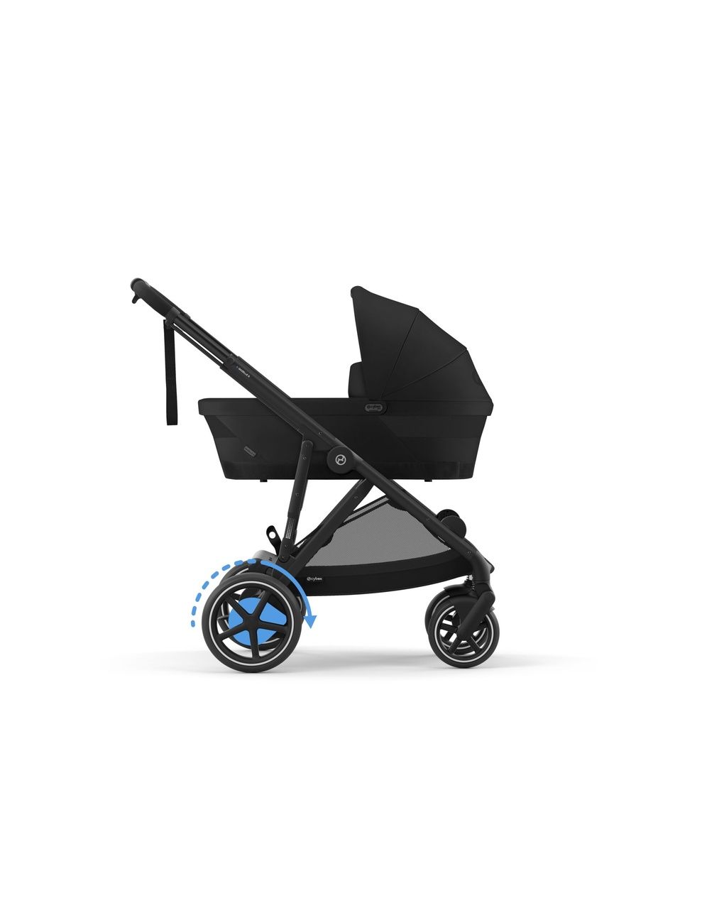 Passeggino egazelle s blk - moon black - cybex