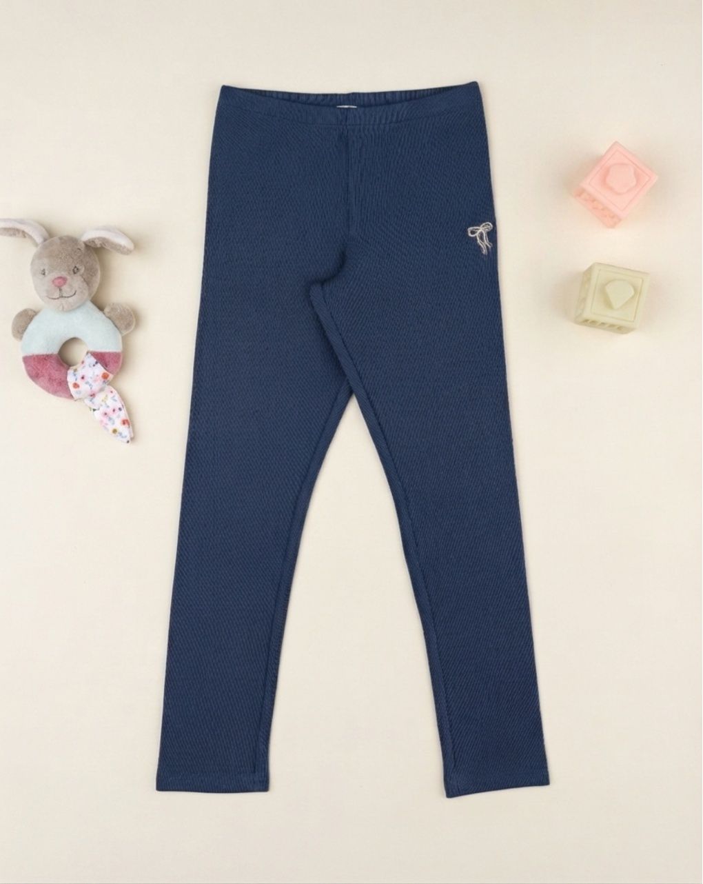 Legging  bambina blu scuro