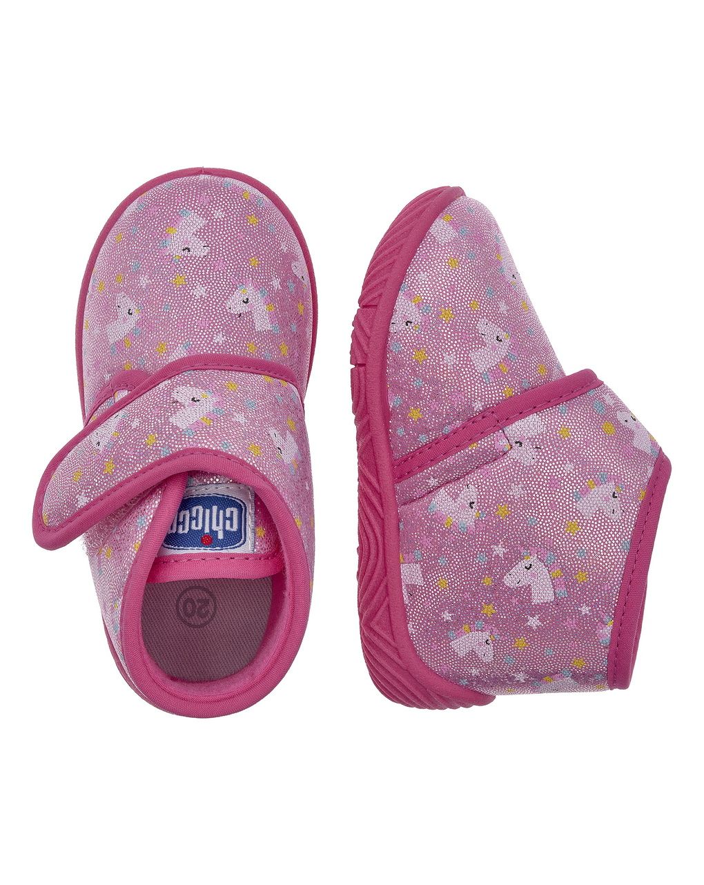 Chicco - scarpa asilo timbal all over unicorni rosa