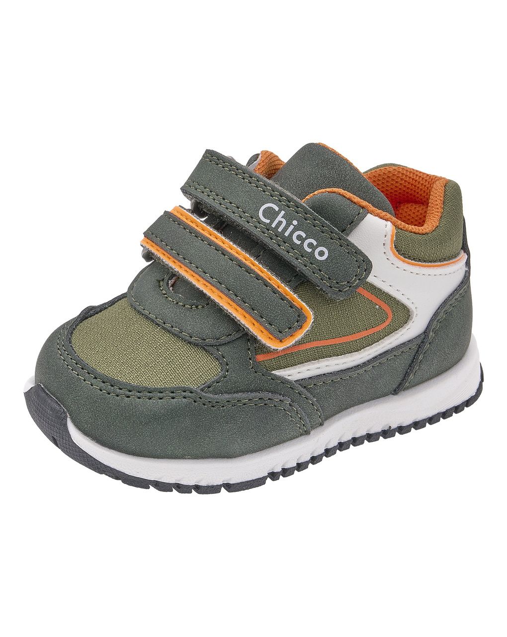 Chicco - scarpa gimon bimbo verde con strappo