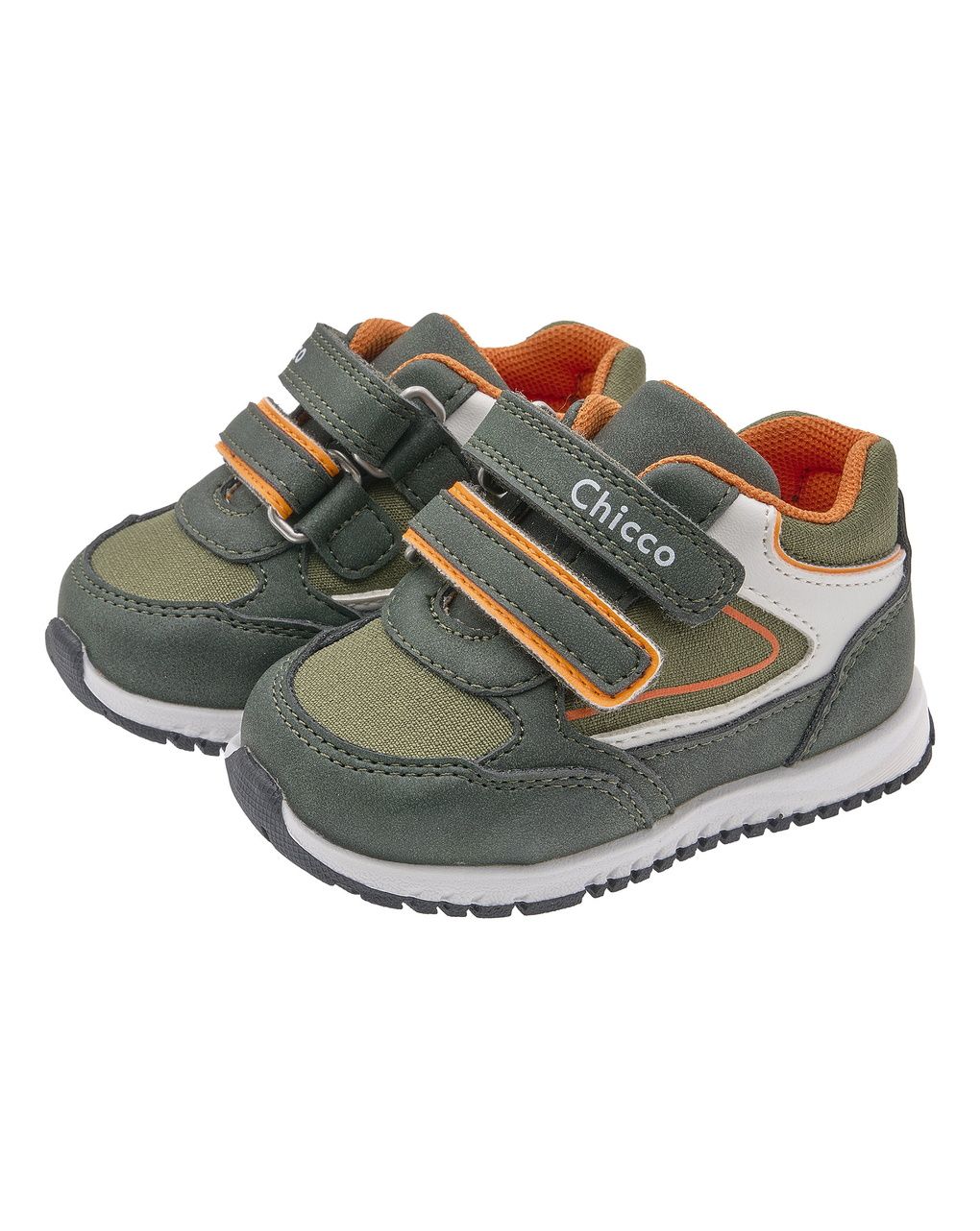Chicco - scarpa gimon bimbo verde con strappo