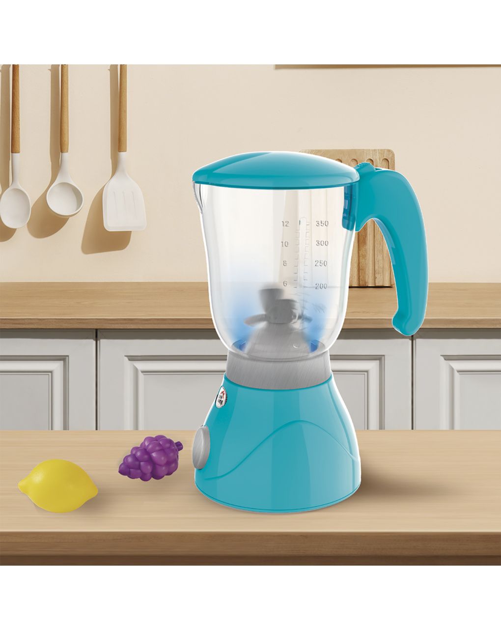 4 in 1 breakfast set per cucina giocattolo – include caffettiera, tostapane, frullatore e planetaria – funny home
