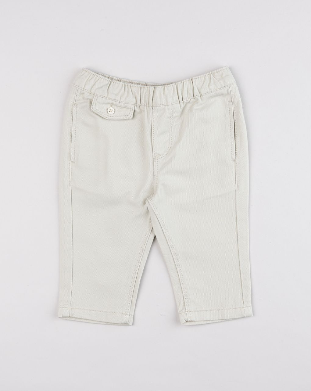 Pantaloni lunghi bimbo funzione panna