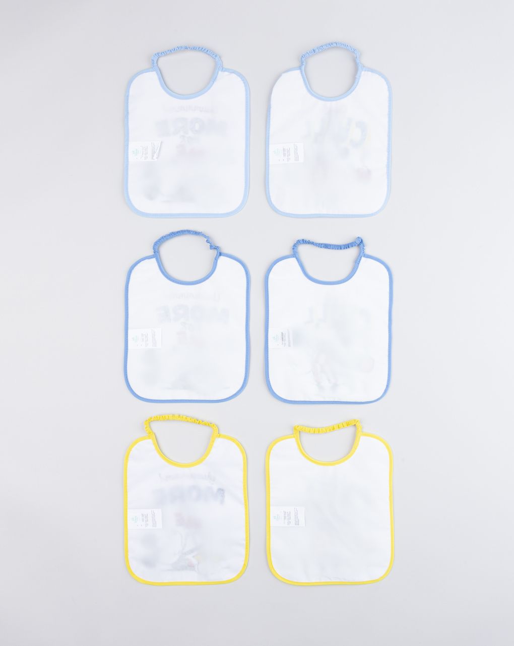 Pack 6 bavaglini bimbo disney mickey mouse multicolor