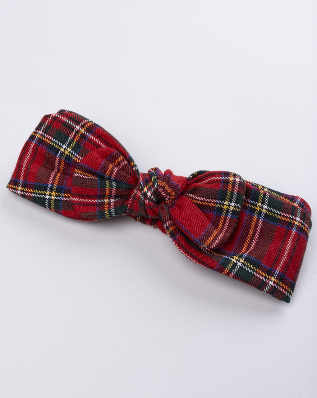 Fascia per capelli bimba tartan elegante