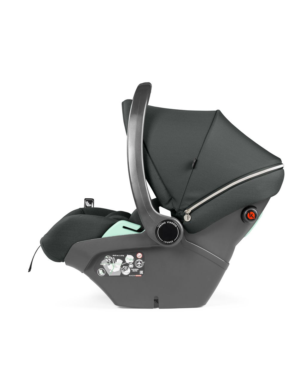 Seggiolino auto reclinabile primo viaggio lounge - metal - peg