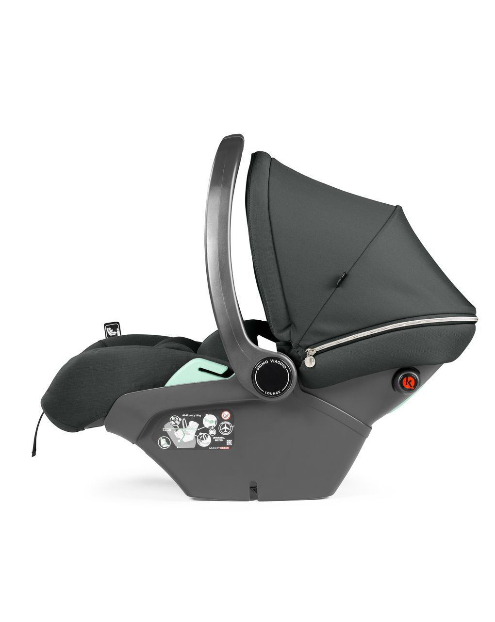 Seggiolino auto reclinabile primo viaggio lounge - metal - peg