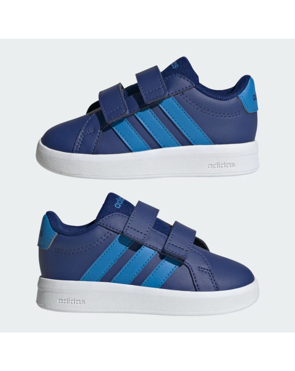 Scarpe adidas grand court 3.0 shoes infants blu