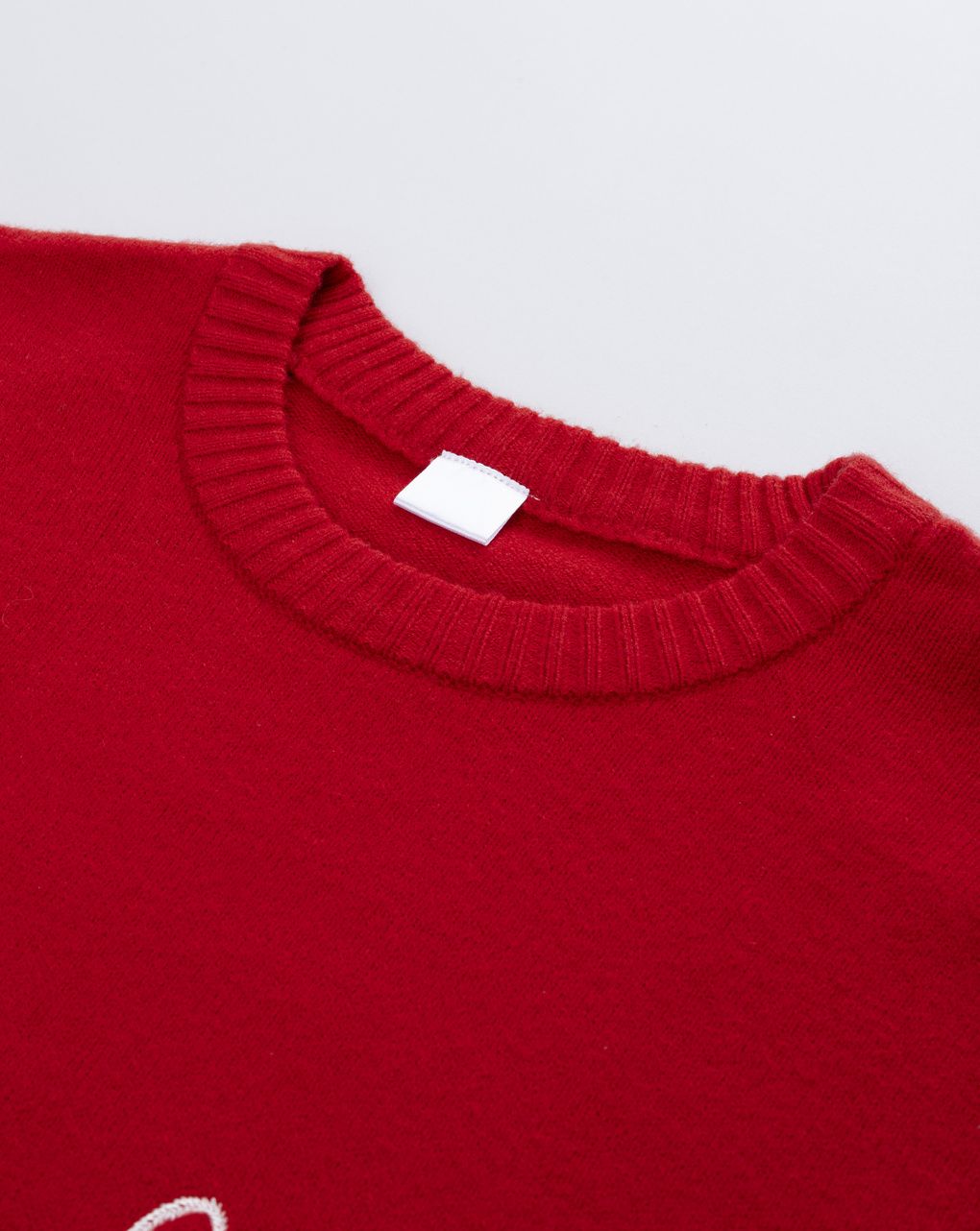 Maglione uomo natale rosso con dettagli a tema
