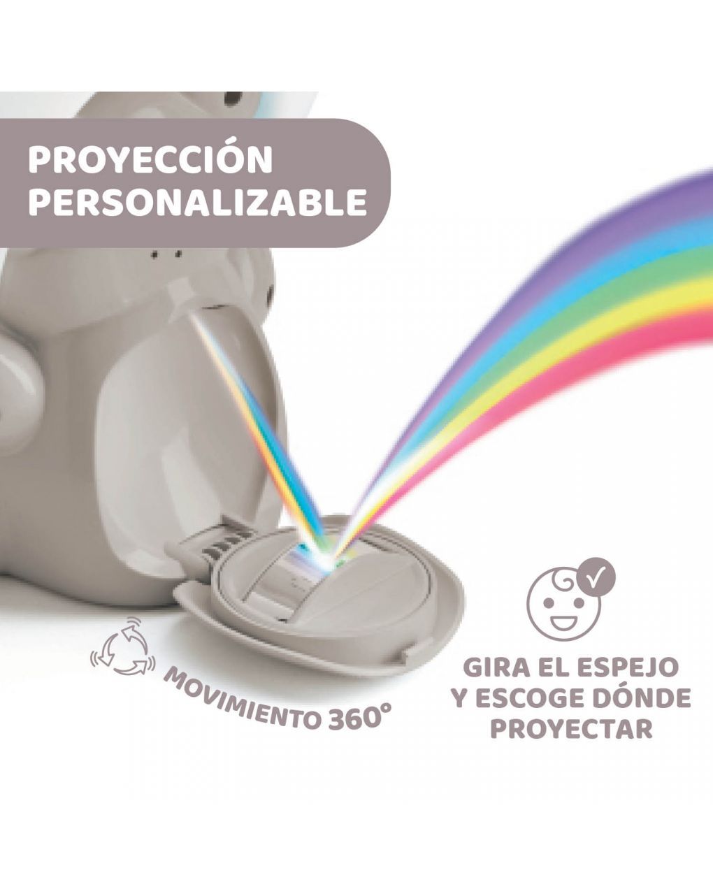 Gioco fd rainbow bear neutral - chicco