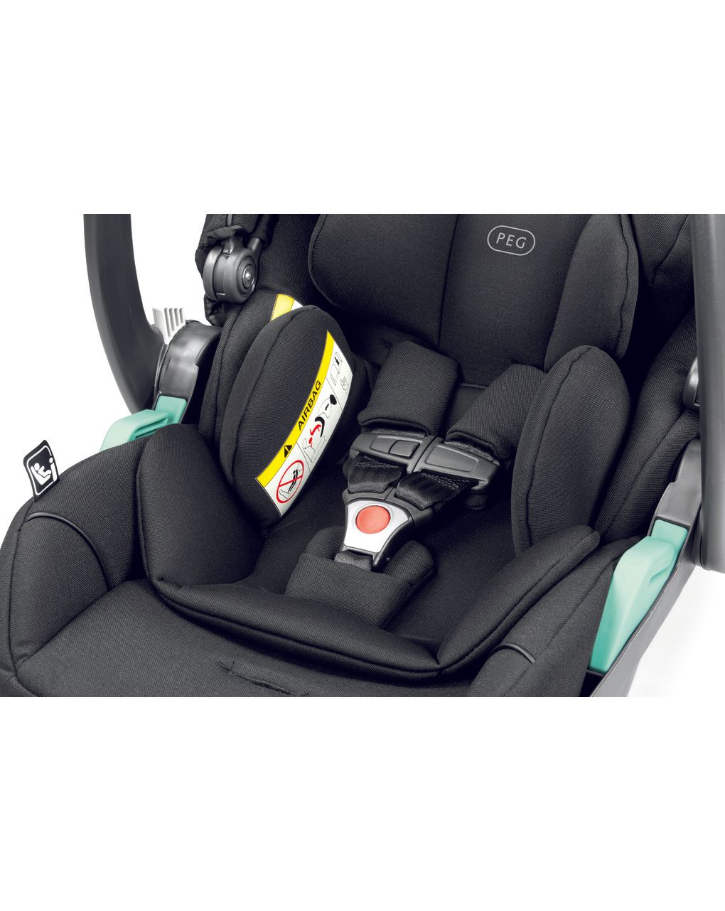 Seggiolino auto reclinabile primo viaggio lounge - true black - peg