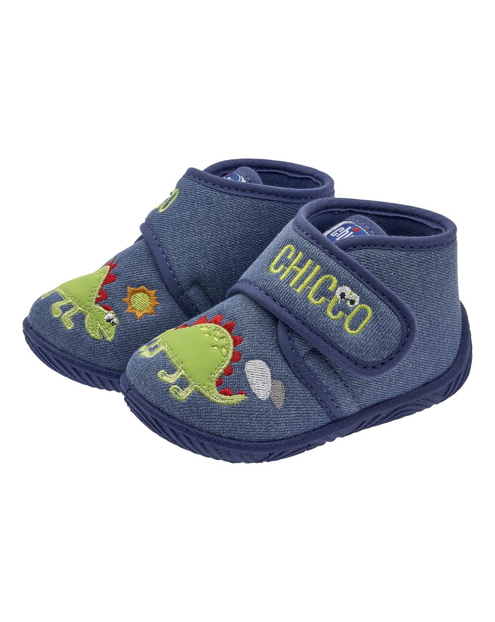 Chicco - scarpa asilo ossy blu con personaggio