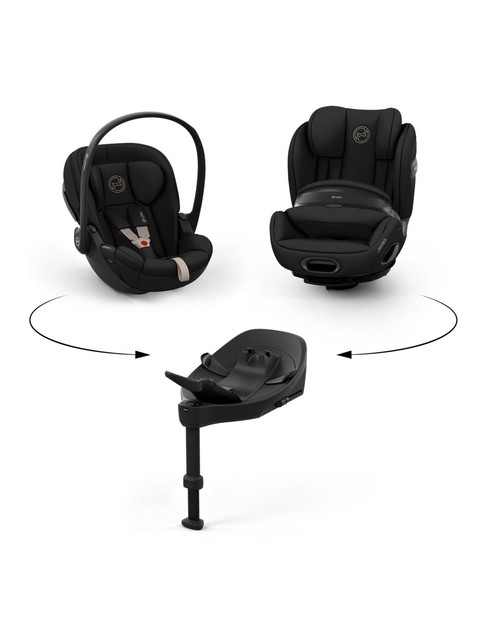Base s  - black - cybex platinum