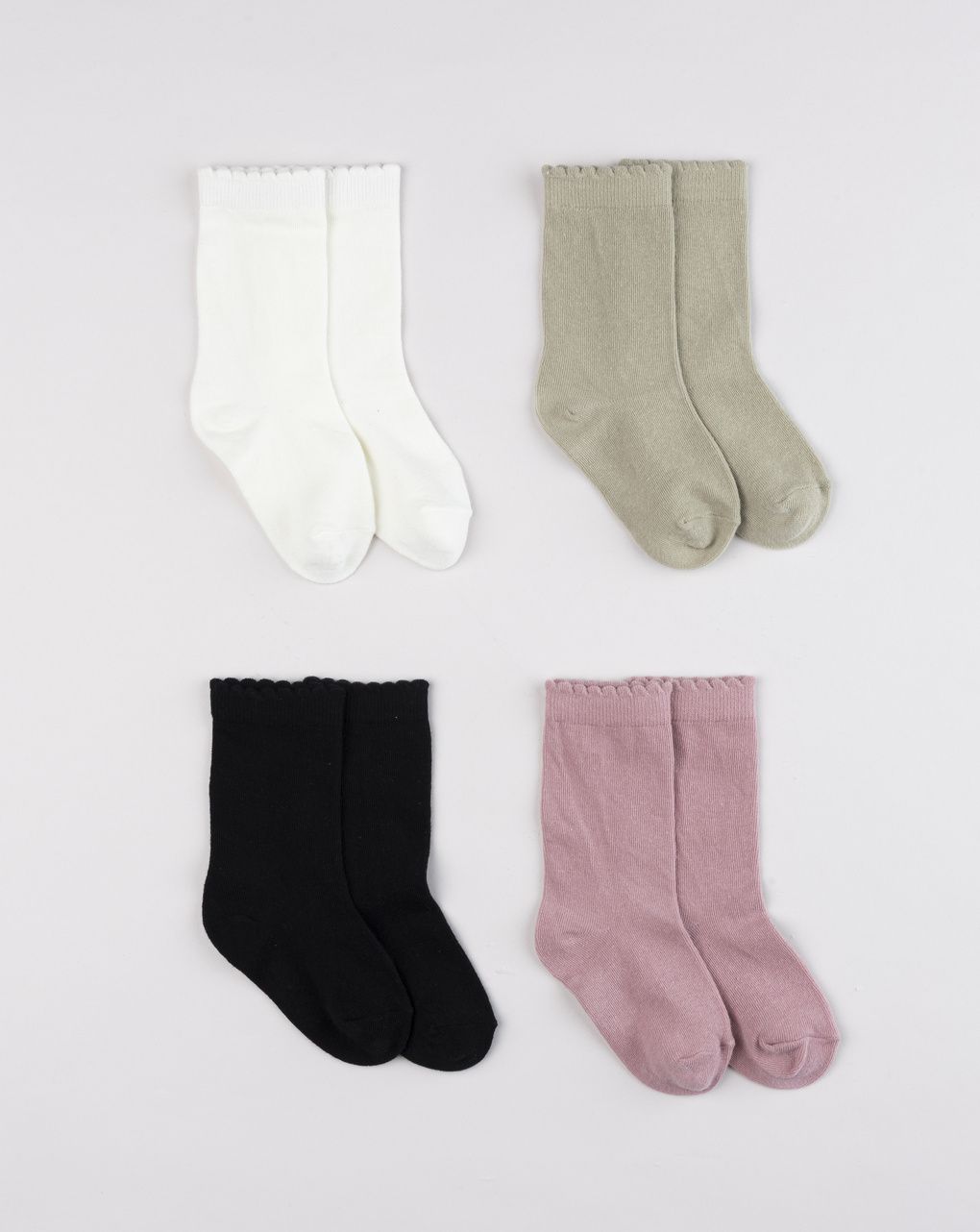 Calze lunghe bambina multicolor