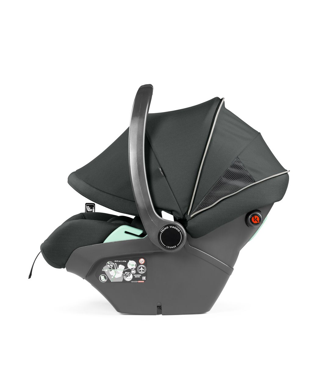 Seggiolino auto reclinabile primo viaggio lounge - metal - peg