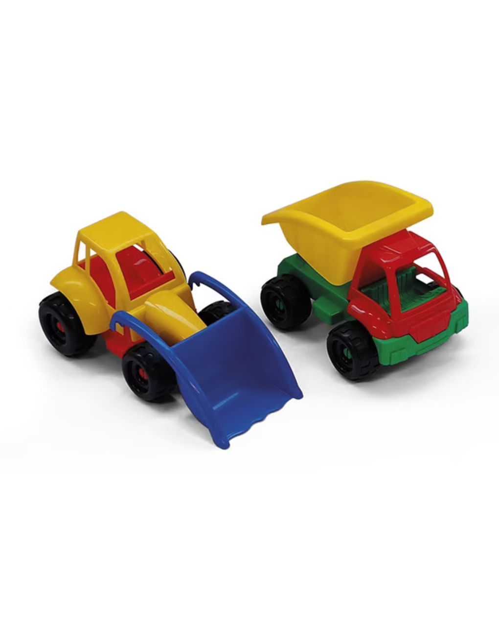 Set ruspa e camioncino con cassone ribaltabile