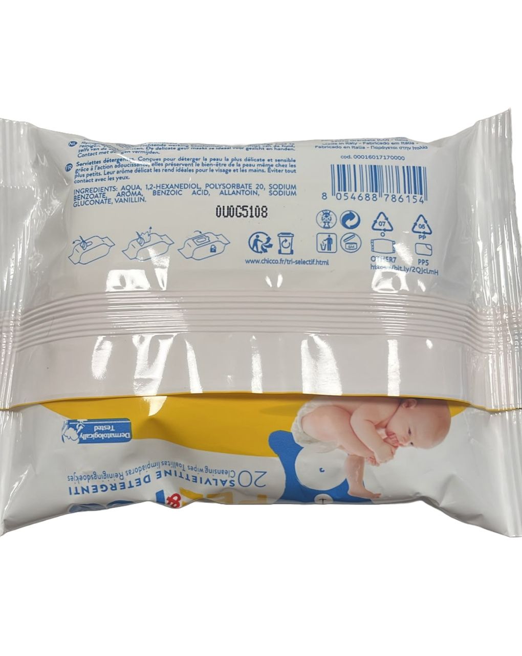 Salviette 20 pz - pee&poo