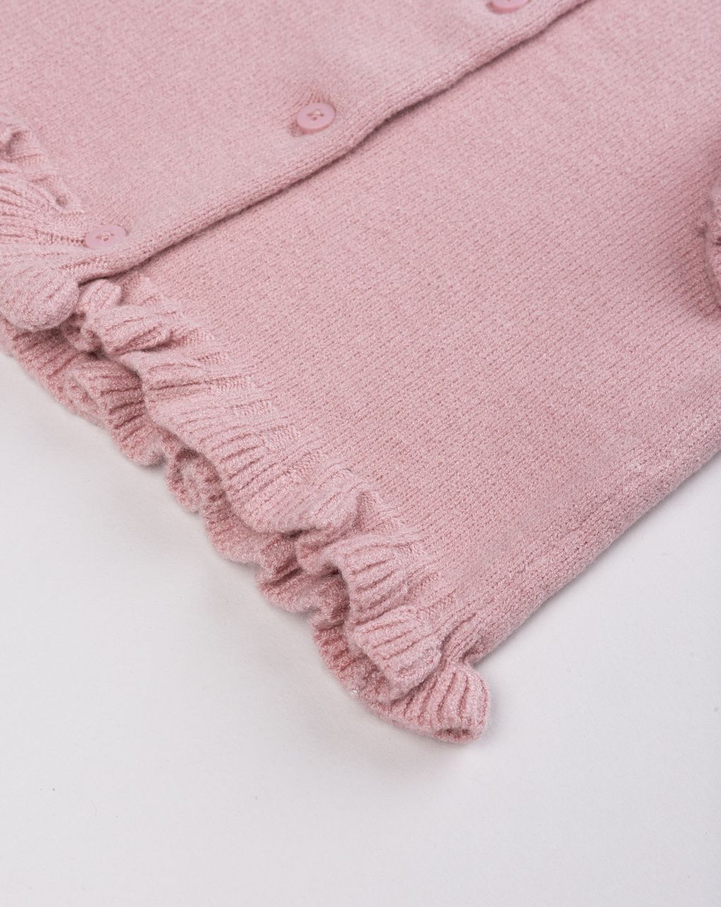 Cardigan bimba heart rosa