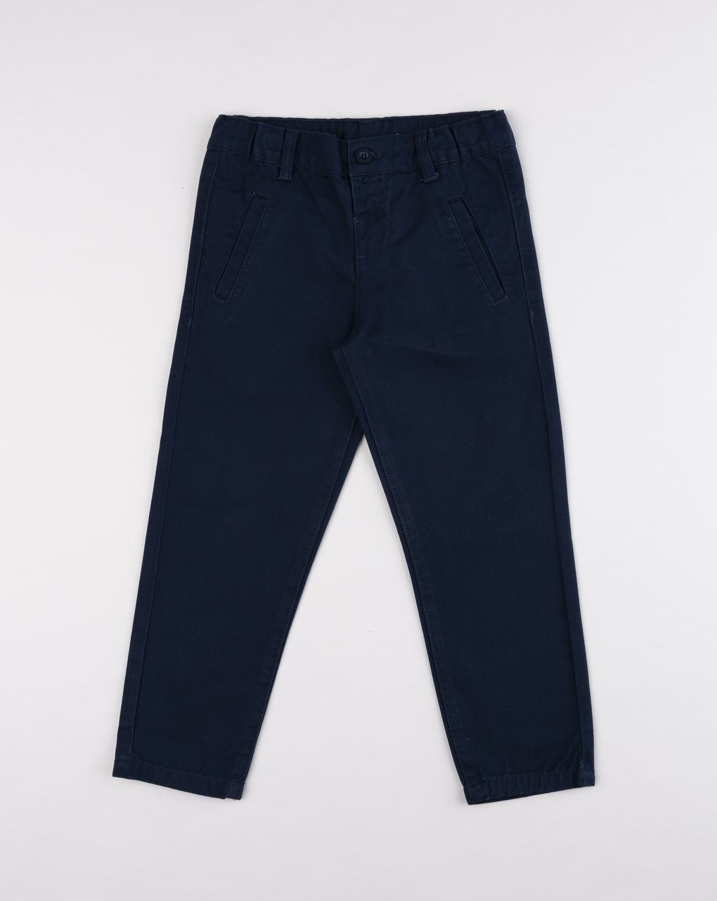 Pantaloni bambino twill blu