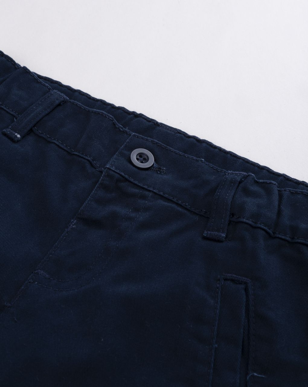 Pantaloni bambino twill blu