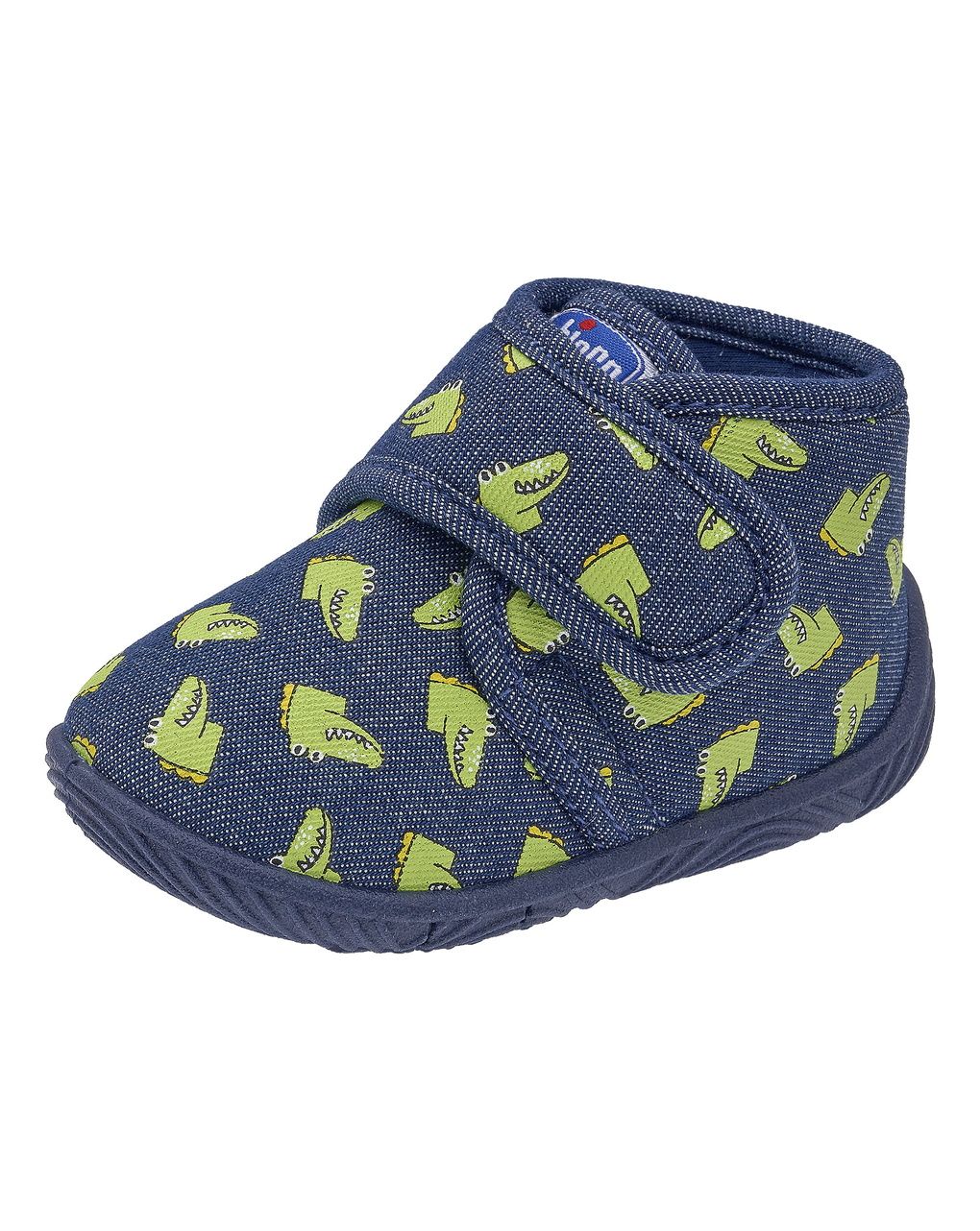 Chicco - scarpa asilo bambino timbal blu coccodrilli allover