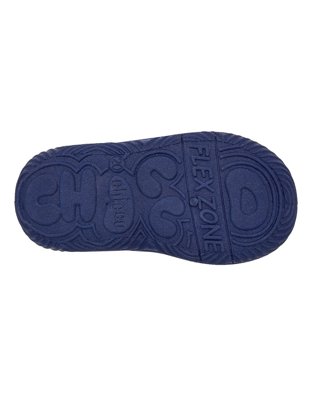 Chicco - scarpa asilo ossy blu con personaggio