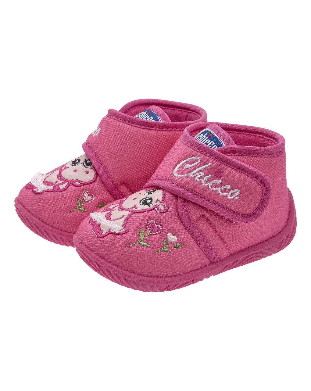 Chicco - scarpina asilo bimba tossy rosa con personaggio