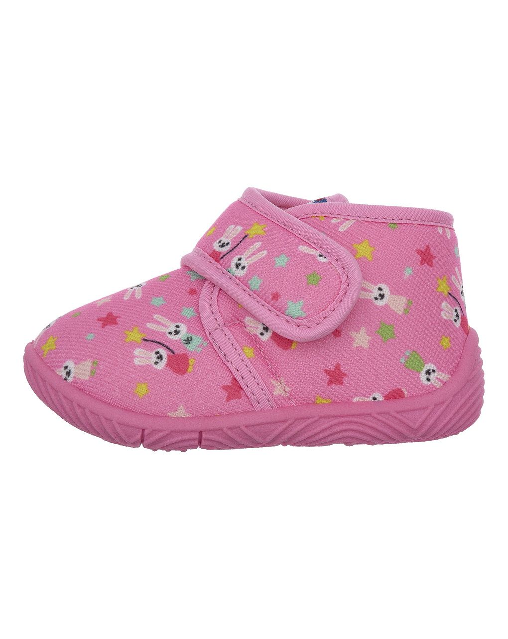 Chicco - scarpe asilo bimba rosa fantasia coniglietti