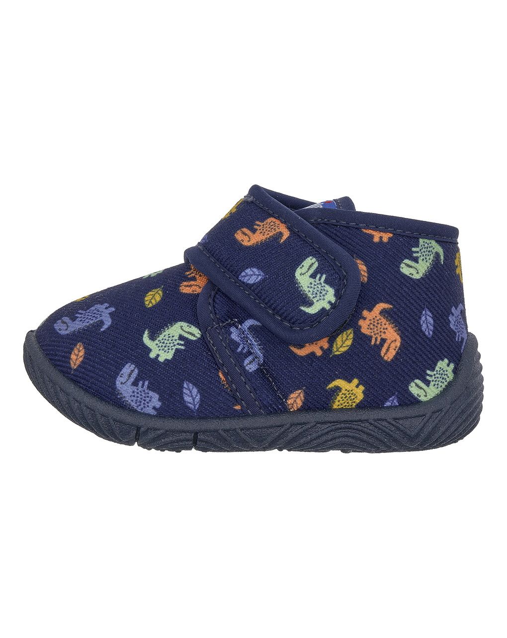 Chicco - scarpe asilo bimbo blu fantasia disnosauri